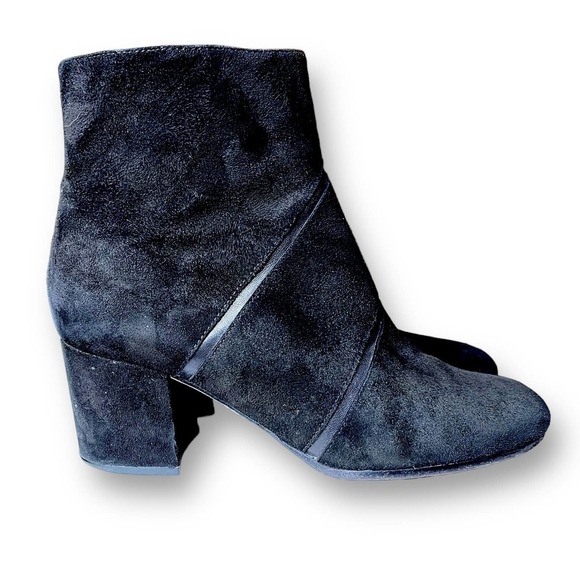 Via Spiga Fito Ankle Boots Women’s Black Suede Size 8.5M - Picture 5 of 11